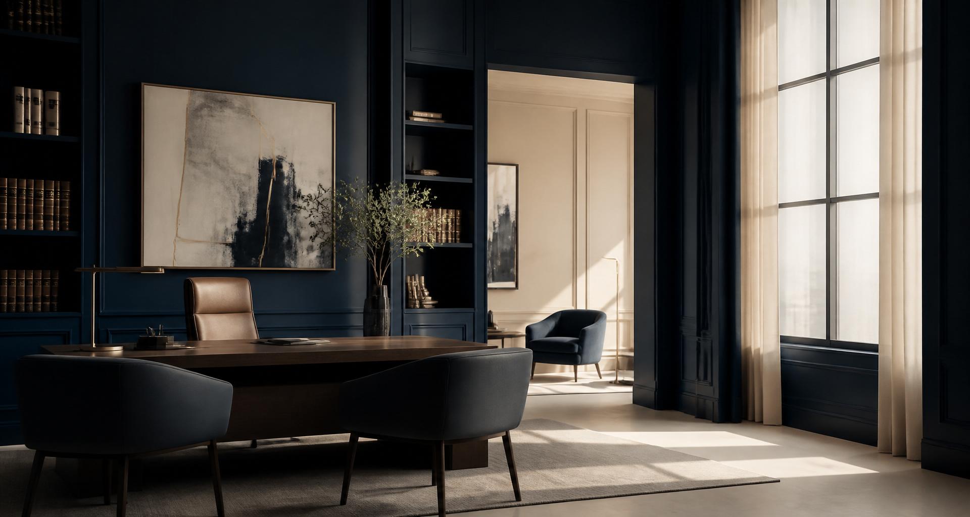Elegant professional office interior